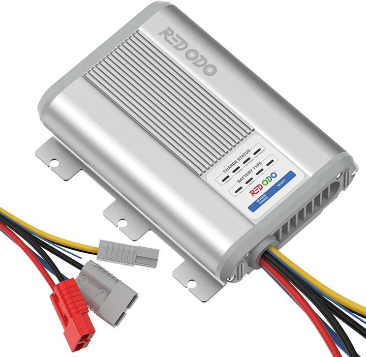 Redodo 12V 40A DC-DC Batterieladegerät mit MPPT für 12V LiFePO4, DC DC Ladegerät für Wohnmobil, Zwei
