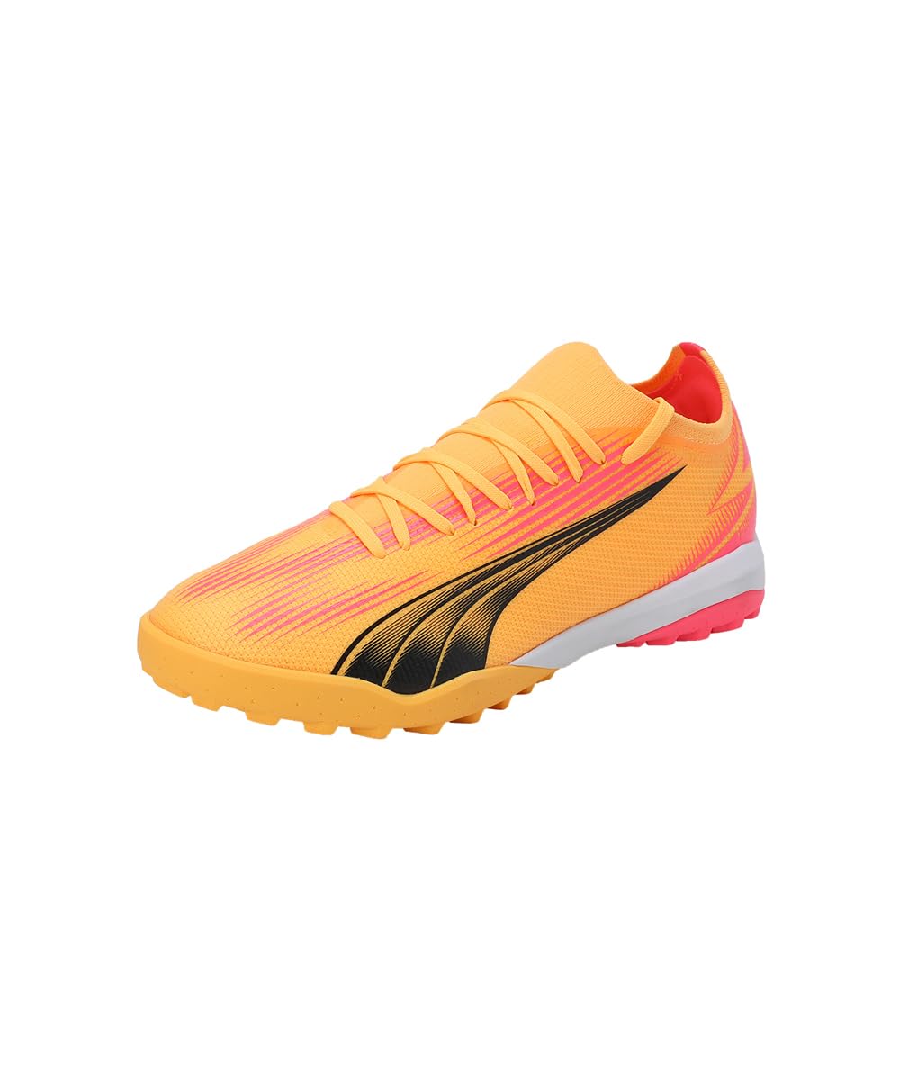 PUMA Herren Ultra Match Tt Fussballschuh 40.5 EU Sun Stream Black Sunset Glow, 40.5 EU Sun Stream Bl