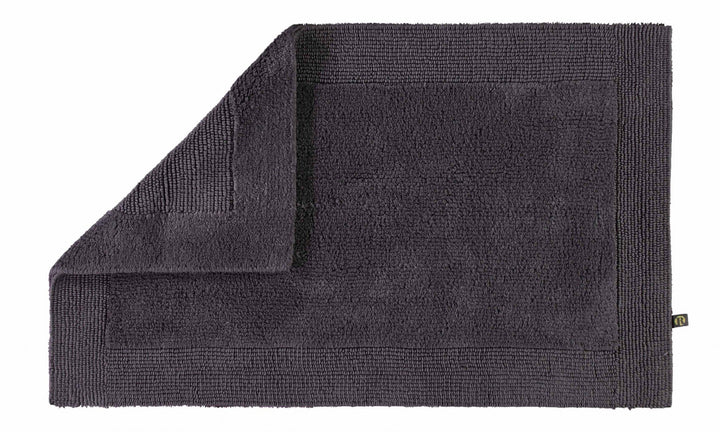 RHOMTUFT 4515316078 Badteppich mit Aussparung Prestige 60 x 60 cm, Aqua 60 x 60 cm WC-Vorleger mit A