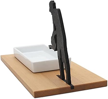 Side by Side - Keksschale, Kresseschale - Plätzchenschale - Gärtner - Holz, Porzellan