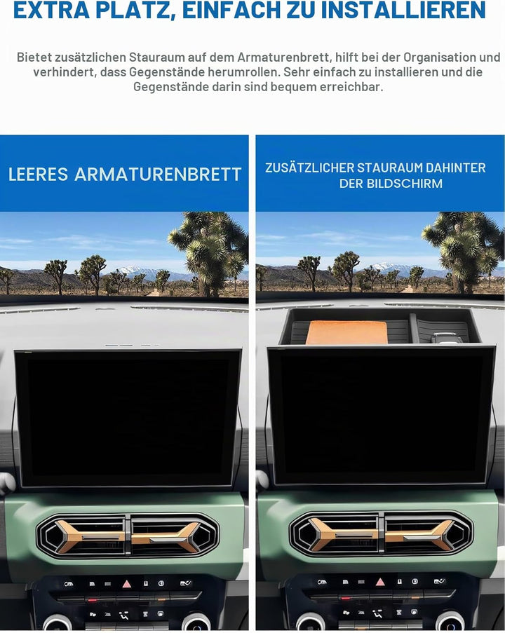 CDEFG Kompatibel mit Dacia Spring Electric EV 2025 Facelift Mittelkonsole Organizer Aufbewahrungsbox