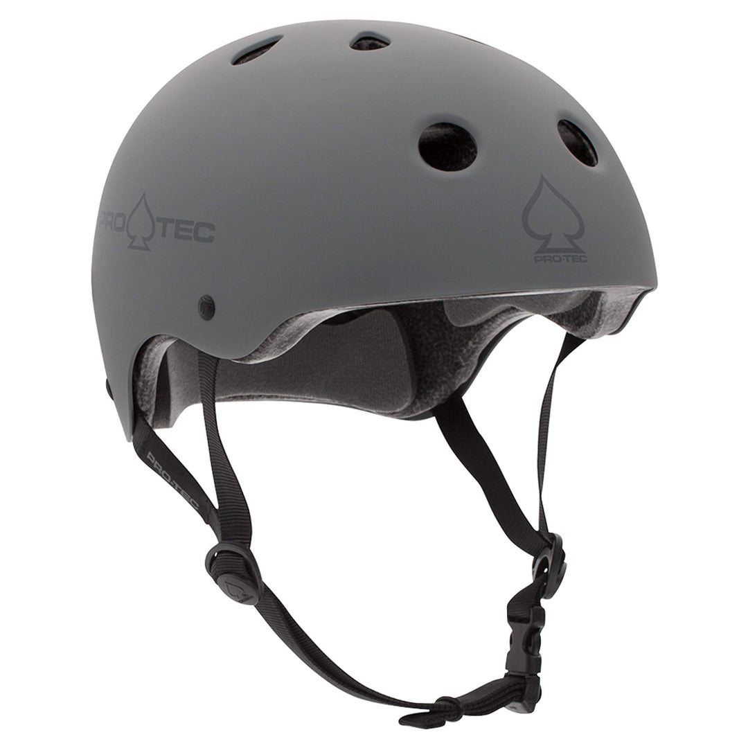 Pro tec Unisex Helmet Classic Certified XL Matte Grey, XL Matte Grey