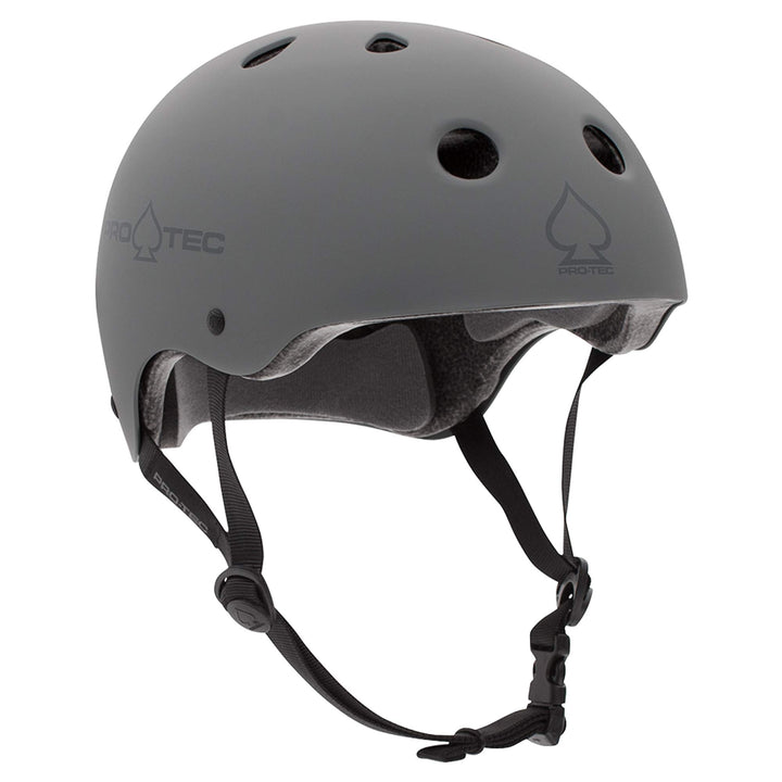 Pro tec Unisex Helmet Classic Certified XL Matte Grey, XL Matte Grey