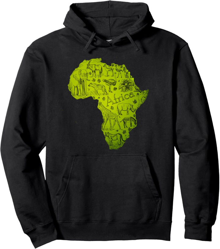 Afrika Stolz Afrikanisches Land Kontinent Liebe Big Five Safari Pullover Hoodie