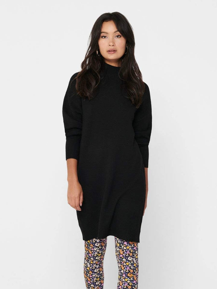ONLY Female Strickkleid Loose Fit LBlack