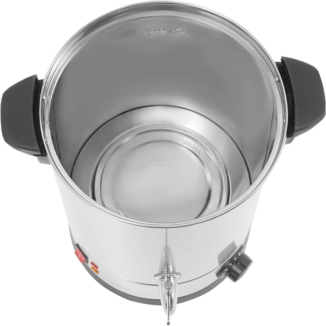 Cutycaty 8L/10L/12L/15L Wachsschmelzer für Kerzen 1800W Elektrischer Wachsschmelzofen aus Edelstahl