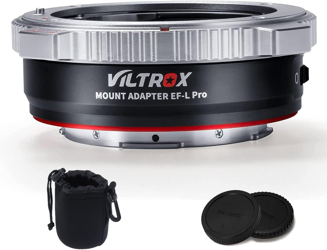 VILTROX EF-L Pro Bajonettadapter Autofokus Adapter Objektivadapter mit Sicheres Schloss für Canon EO