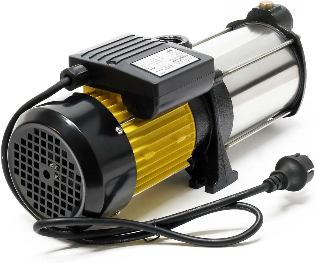 Mehrstufige Kreiselpumpe 6600l/h 900W Förderhöhe 55m, 2850U/min, für Hauswasserwerke