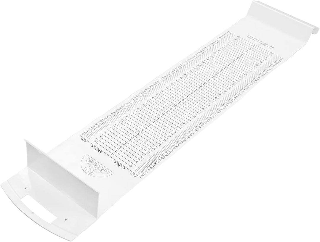 Baby-Höhenmessmatte, Baby-Höhenlineal, Säuglingsmessmatte, Neugeborenen-Wachstumstabelle, Waschbare,