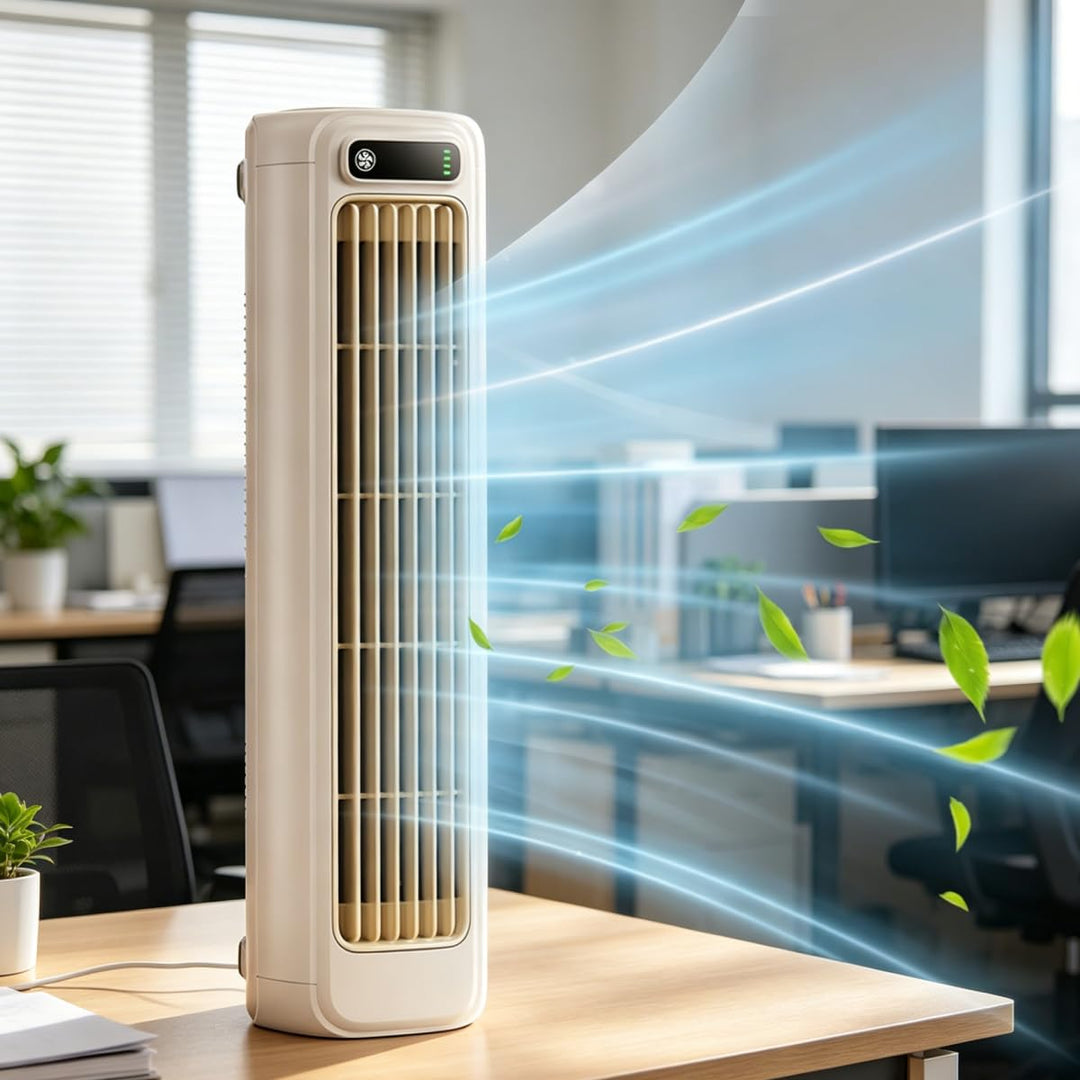 XLSBZ Outfany Cooling Ace,Tragbare Klimaanlage Tischventilator Leise USB Wiederaufladbare Mini Mobil