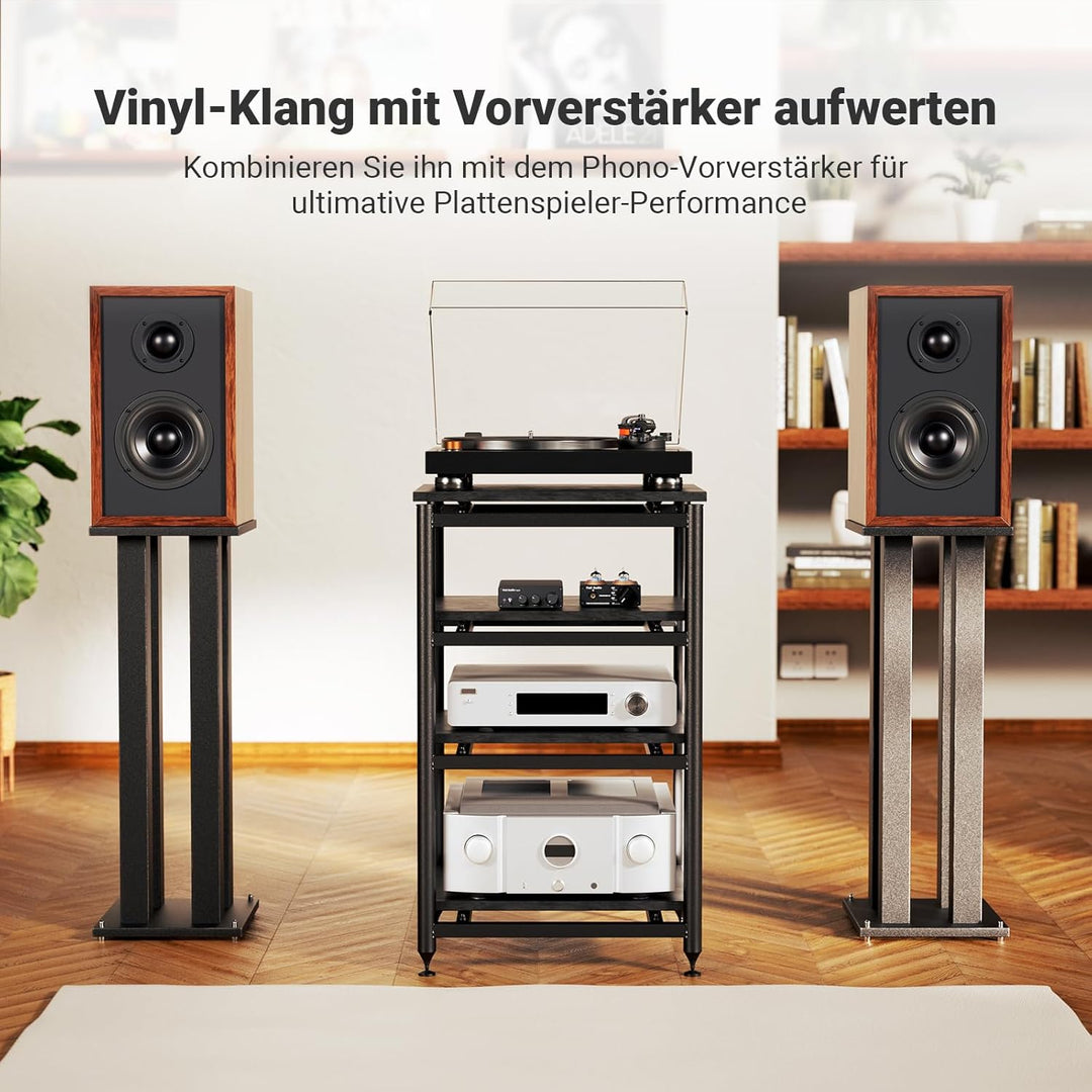 Fosi Audio TB10D 600 Watt TPA3255 Mini Verstärker HiFi Stereo Klasse D Verstärker Integrierter digit