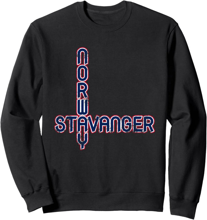 Stavanger Norwegen Skandinavien Reise Norwegen Sweatshirt