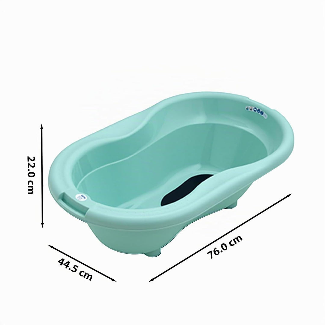 Rotho Babydesign TOP Badewanne - recycelt - Badewanne - Babybadewanne - Kinderbadewanne - Duschbadew