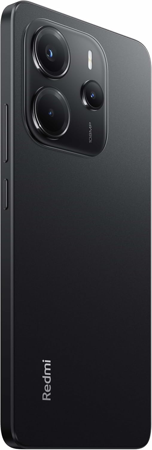 Xiaomi Redmi Note 14 Smartphone, 8 + 256GB, Black, 108MP AI-Kamerasystem, 5500mAh Akku, 120Hz Augens