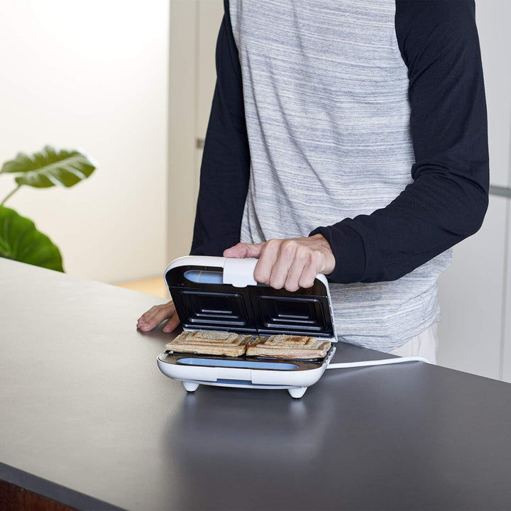 Taurus Mysandwich - elektrischer Toaster | 800 W | 2 quadratische Sandwiches gleichzeitig | Perfekte
