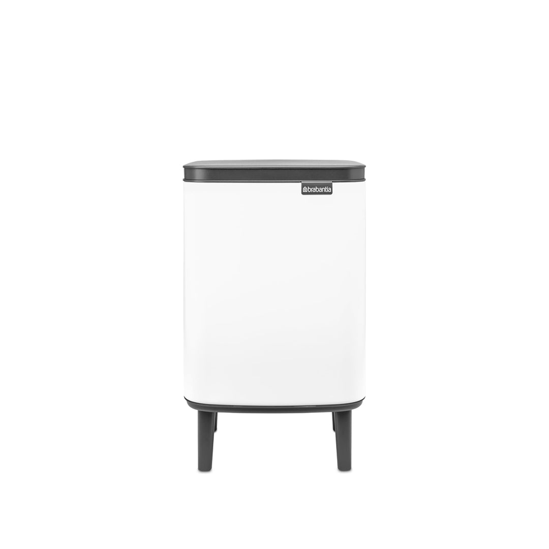 Brabantia - Mülleimer Bo Hi 7L mit Soft-Close-Deckel, herausnehmbarem Inneneimer und Transportgriff