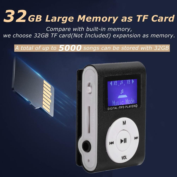 Tragbarer Verlustfreier HiFi-MP3-Musikplayer mit Speichersteckplatz und Langlebigem Akku für Den Aus