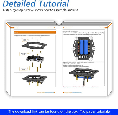 FREENOVE Hexapod Robot Kit with Remote (Compatible with Arduino IDE), App Remote Control, Walking Cr