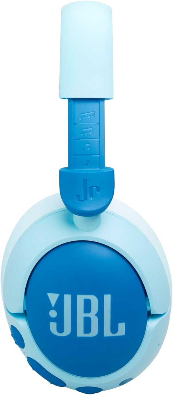 JBL Junior 470 NC, Kabellose Over-Ear Bluetooth-Kopfhörer mit Active-Noise-Cancelling für Kinder, Mi