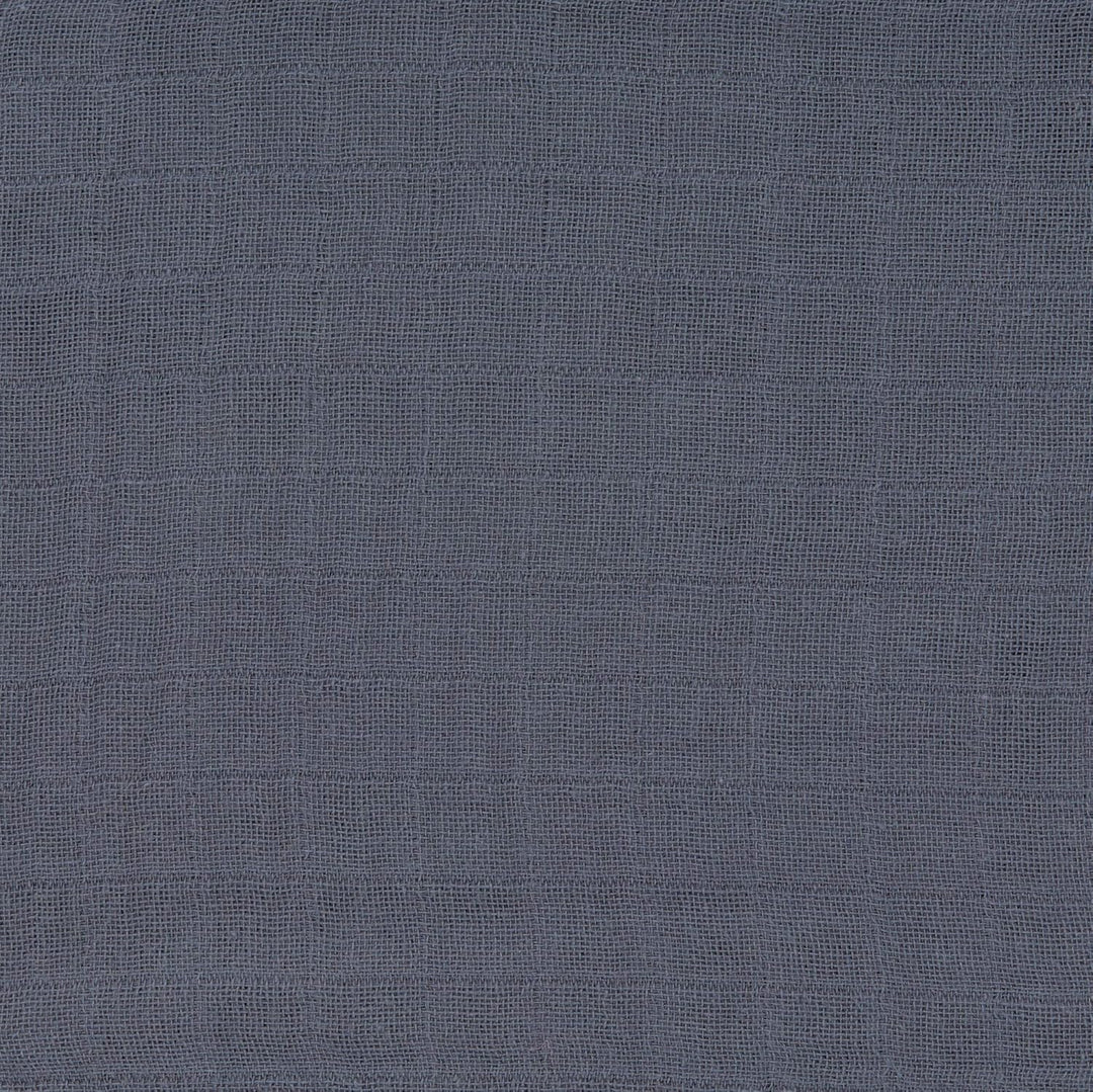 Lässig 1312013401-18 Muslin Bathrobe Navy, 12-18 months, blau, 240 g 12-18 Monate Navy, 12-18 Monate