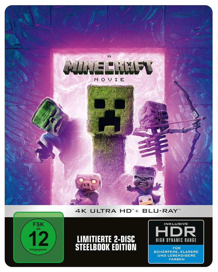 Ein Minecraft Film - Limited Steelbook (4K UHD + Blu-ray), 4K