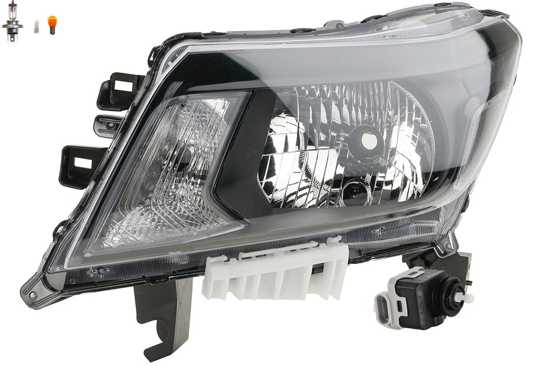 Johns, Scheinwerfer passend für Nissan Navara D40 10/2015- Links + Leucht. + Stellmotor