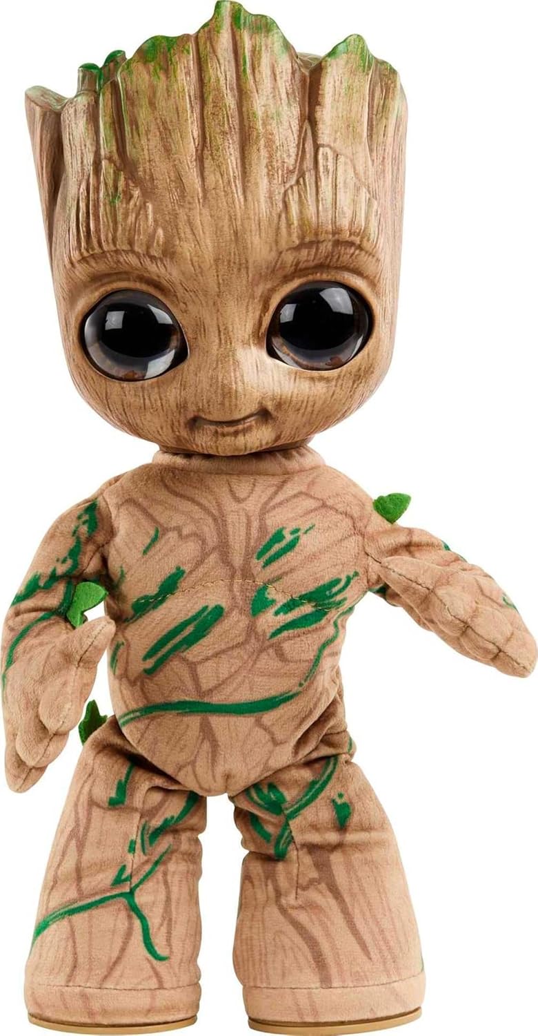 Mattel Marvel I Am Groot: Groovin' Groot Plush (Excl.) (HJM23)
