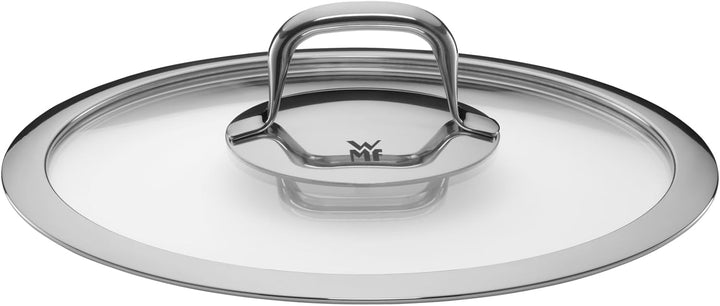 WMF Fusiontec Compact Kochtopf klein 18 cm, Fleischtopf Induktion 2,4l, Glasdeckel, High-Tech Kerami