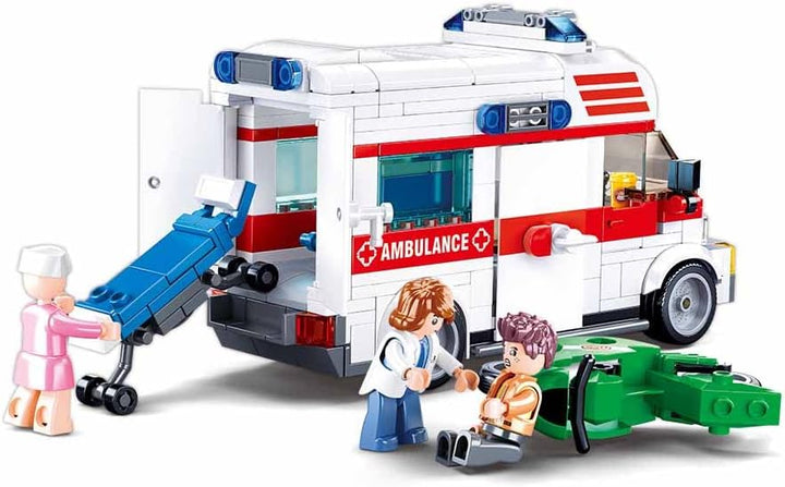Sluban Krankenwagen im Einsatz (328 Teile)