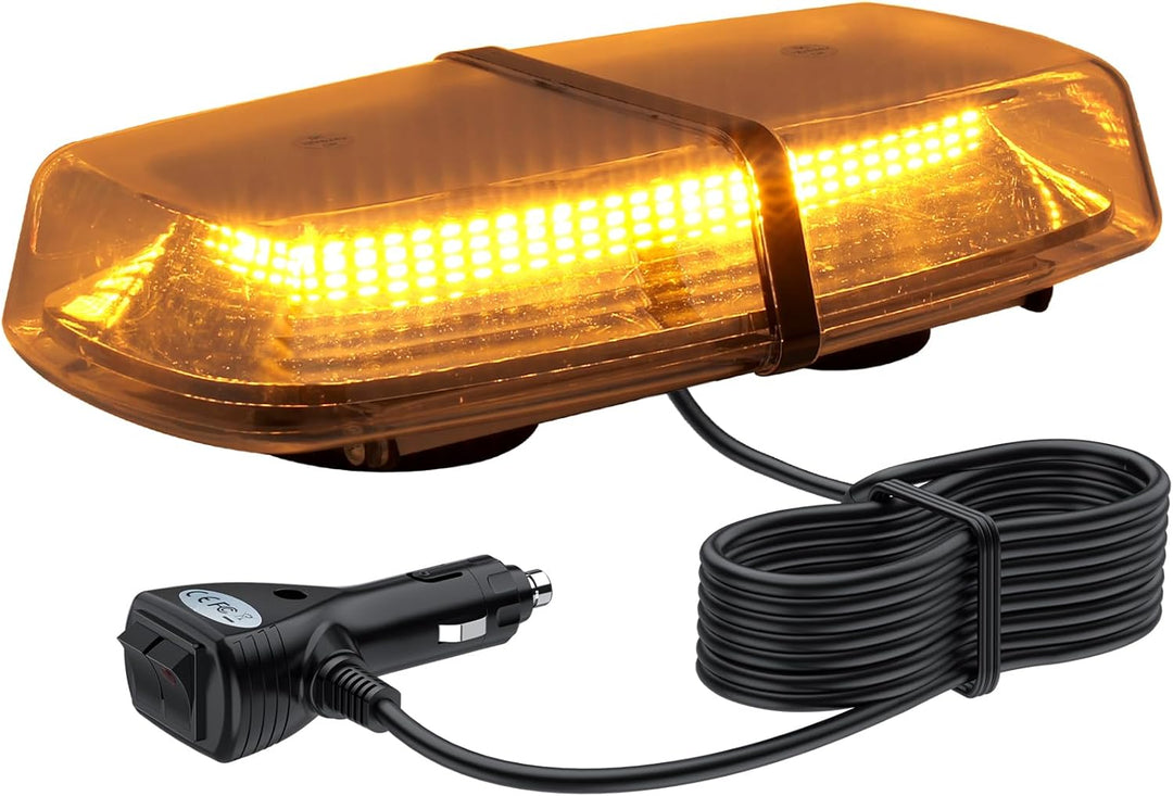 Auto Blinkende Blitzlicht Emergenecy Warnung Lichter 72LED 18W Bernsteinfarbene Warnblinkanlage Bar