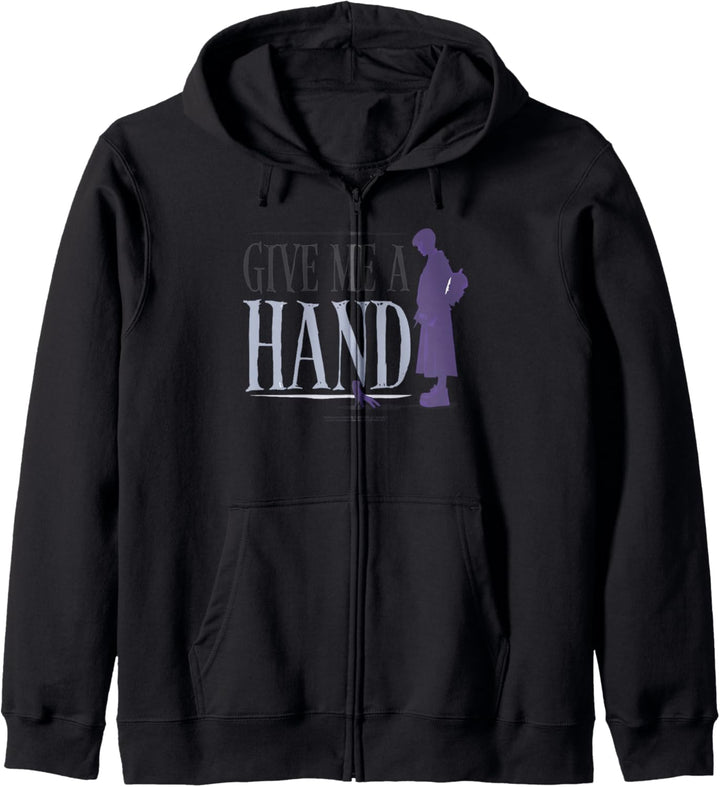 Wednesday and Thing Give Me A Hand Quote Kapuzenjacke