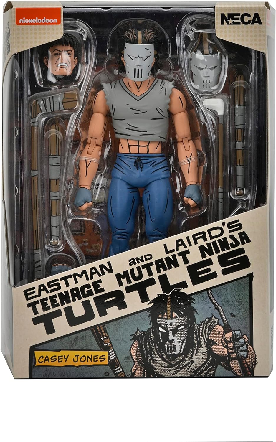 NECA - TMNT - Mirage Comics Casey Jones 17,8 cm Actionfigur