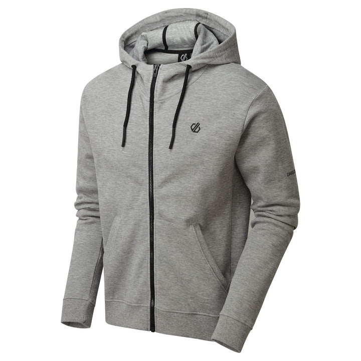 Dare 2b Herren Modulus Full Length Zip Handwarmer Pockets Adjustable Drawcord Hood Hoodie Strickware