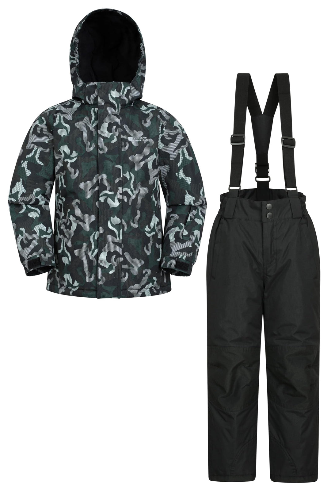 Mountain Warehouse Kinder-Ski-Set aus Unisex Winterjacke und Hose - Zweiteiler für Winter und Schnee