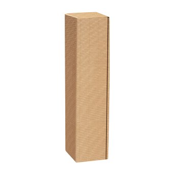 10 Stück Dekowell-PV Natur, 1er Weinkarton, Weinverpackung, Flaschenkarton, Natur