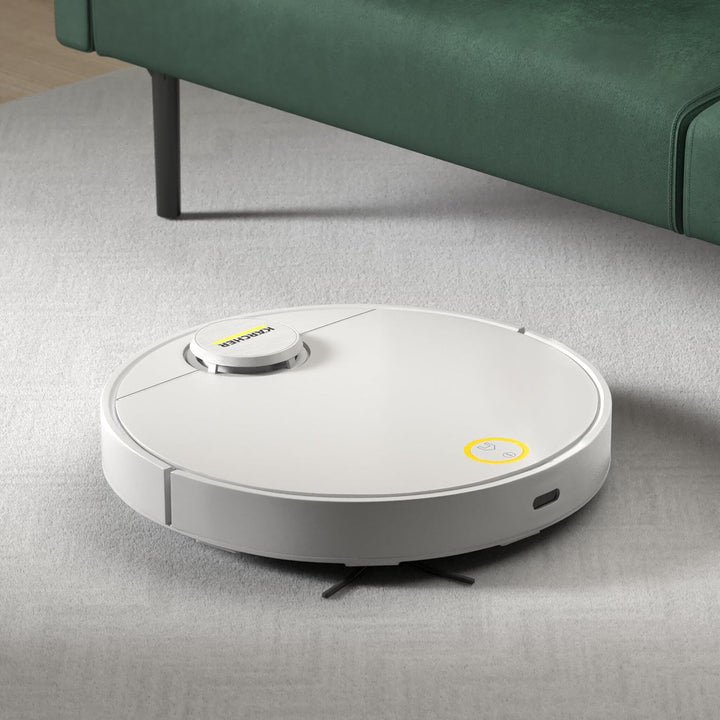Kärcher Saugroboter RCV 3 mit Wischfunktion, smarte App-Steuerung, LiDAR-Laser-Navigation, Kartierun