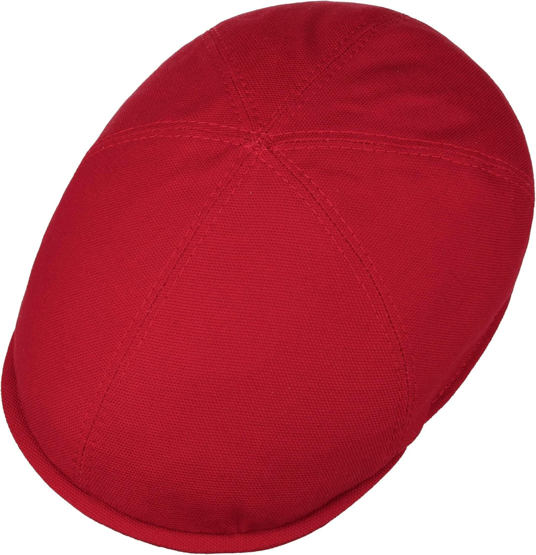 LIERYS Uni Cotton Flatcap - Klassische Form - Schiebermütze mit Stretchfutterband - Herren - Frühjah