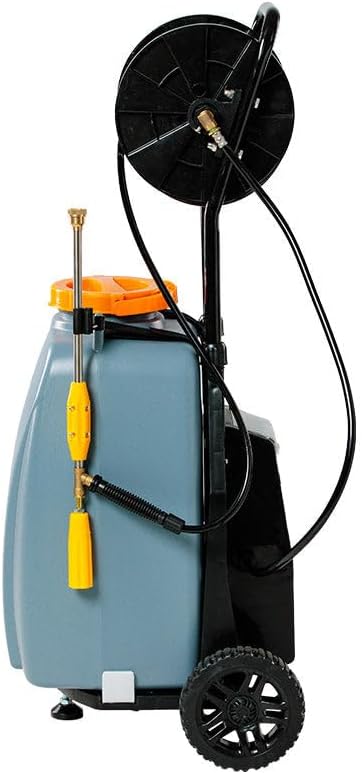 BS 40 Akku-Drucksprüher – 40L Tank, 6bar Druck, 30m Schlauch, 10m Reichweite - VI-082503