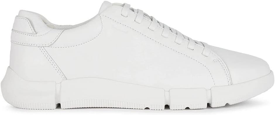 Geox Herren U Adacter ASneakers 42 EU Weiss, 42 EU Weiss