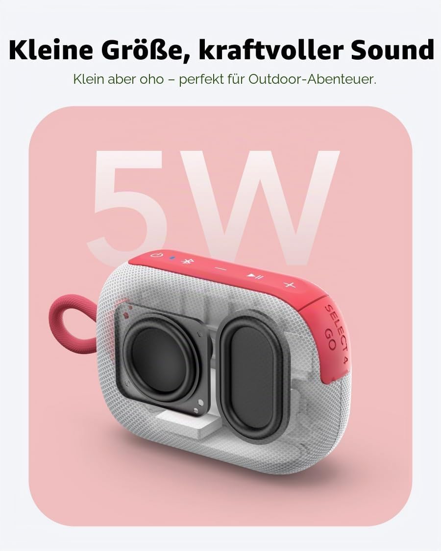 soundcore Select 4 Go - Red, Red