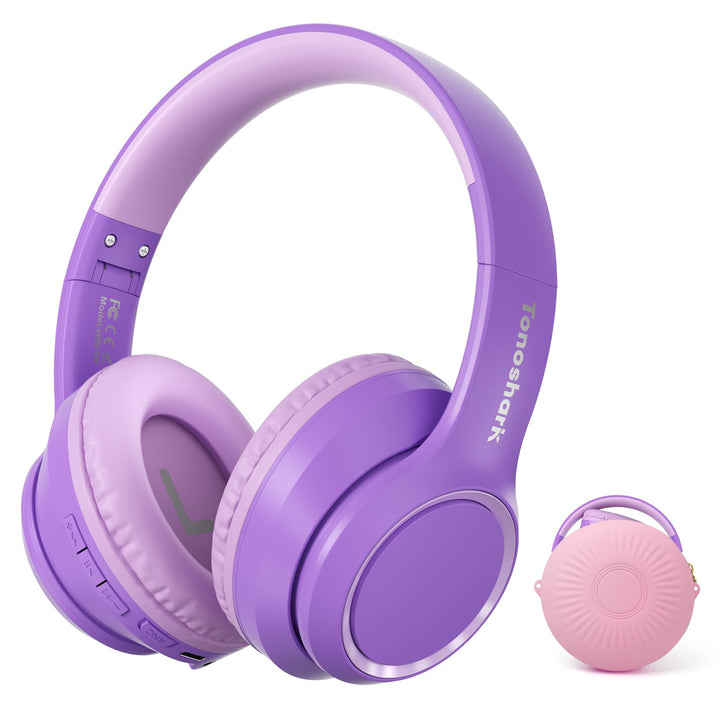 TONOSHARK Bluetooth Kopfhörer Kinder | Noise Cancelling Kinder Kopfhörer | Over-Ear Kinderkopfhörer