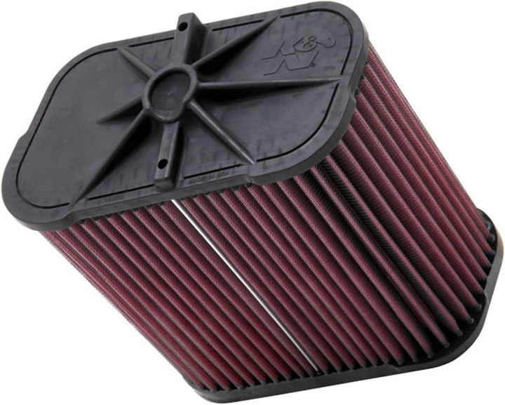 K&N E-2994 Waschbarer und wiederverwendbarer KFZ Tauschluftfilter Rot