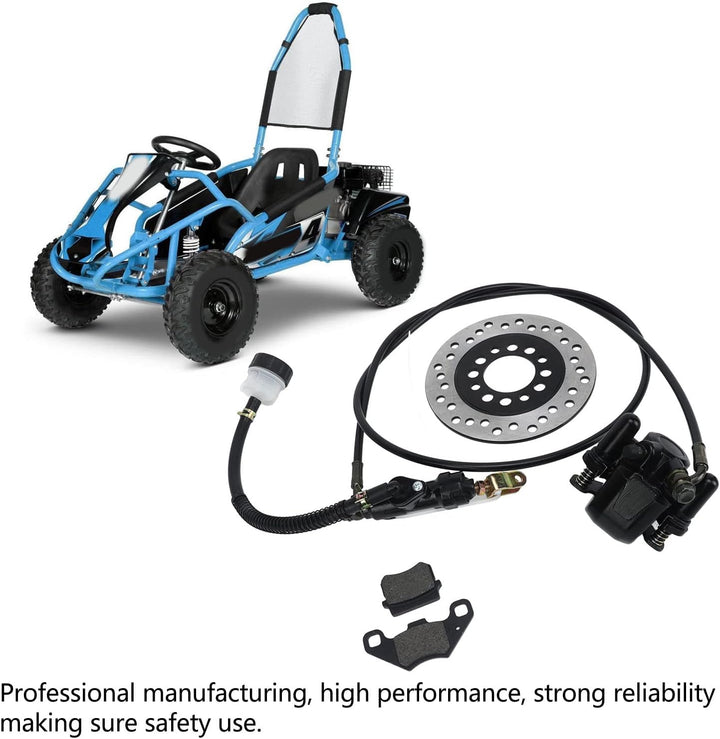 Bremsbelag, Hydraulische Scheibenbremse, Langlebig, Hohe Stabilität, Universell für 50 Cc Bis 250 Cc