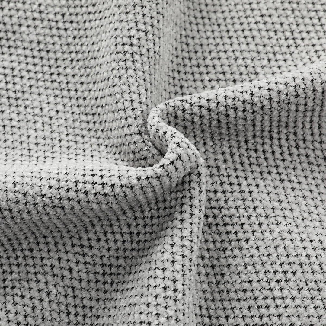 Allthemen Herren Strickjacke mit Kapuze Lang Gefüttert Cardigan Grobstrick Kapuzenjacke Kapuzenpullo