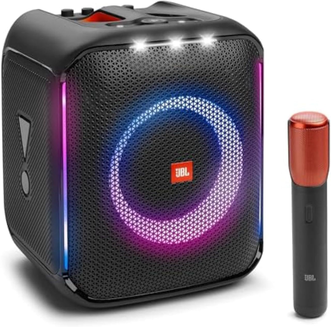 JBL PartyBox Encore Essential Tragbarer Innen- und Aussen-Partylautsprecher mit integrierten Lichter
