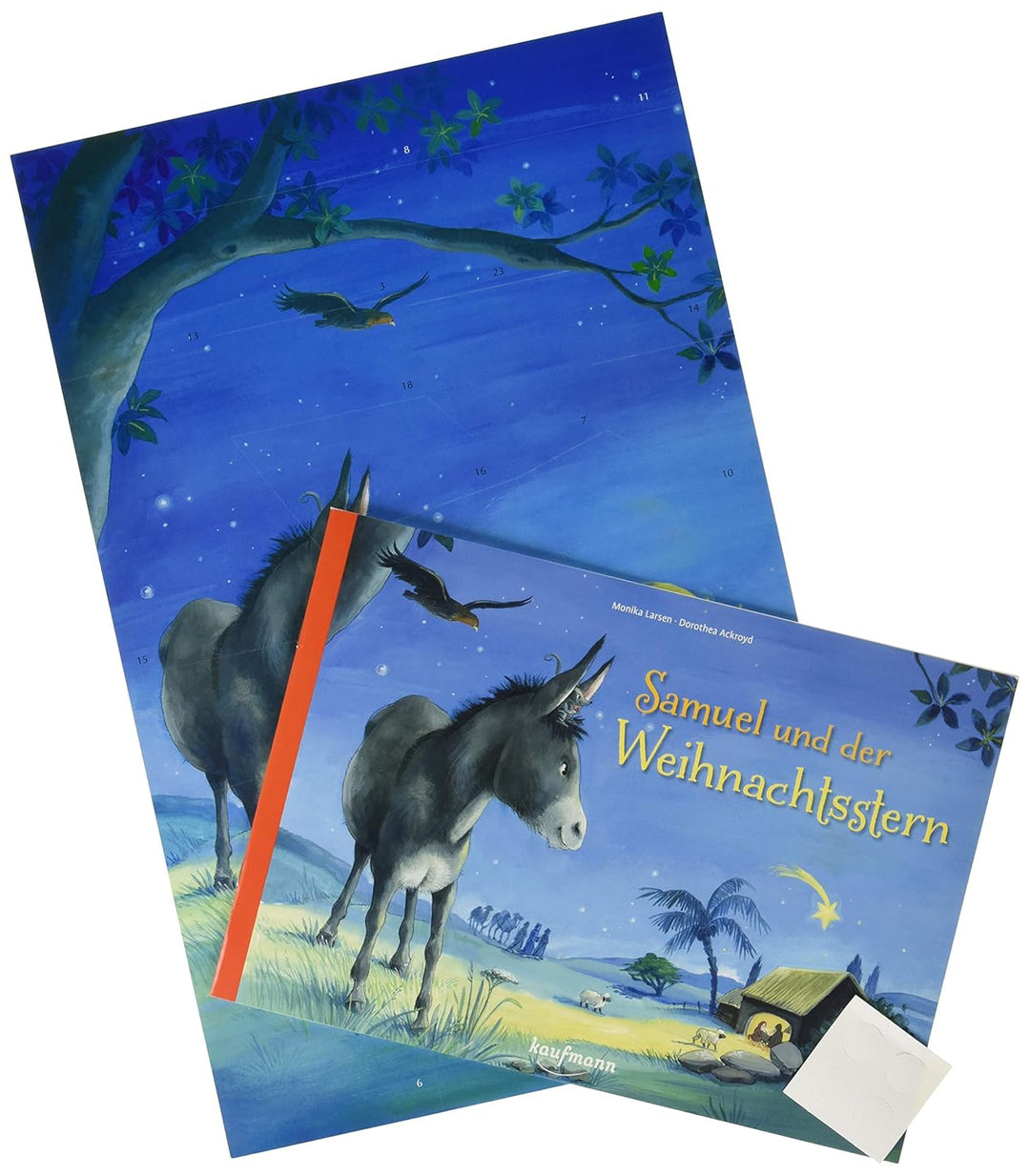 Samuel und der Weihnachtsstern. Ein Adventskalender mit einem grossen Fensterbild (Adventskalender m