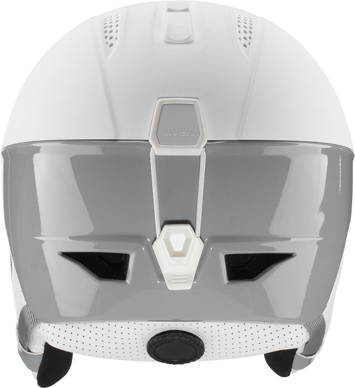 Uvex Unisex-Erwachsene Ultra Pro Skihelm white/grey 55-59 cm, white/grey 55-59 cm