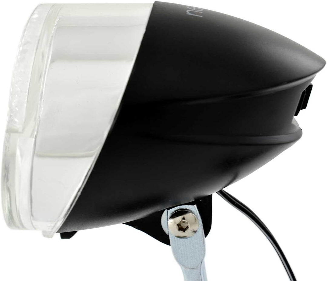 nean LED Dynamo Fahrradlicht 30 LUX mit Lichtautomatik, Standlicht und StVZO Zulassung, Fahrradlampe