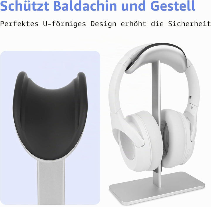 Gosknor Kopfhörerständer für Airpods Max, Headset-Halter mit Schlafmodus Moderner Stil Ohrhörerständ