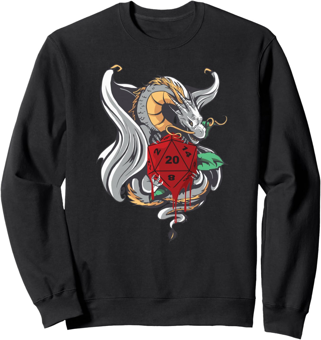 RPG Roleplaying games Gamer Drachen Pen and Paper Brettspiel Sweatshirt